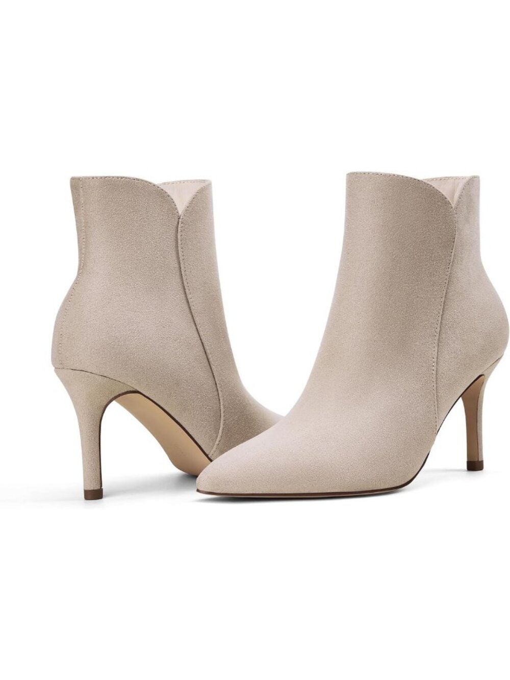 Chic Heeled Ankle Boots for Women, Sexy Pointed Toe, 3-Inch Heel, Stylish